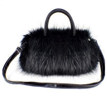 Load image into Gallery viewer, Faux Fur Leather Bag