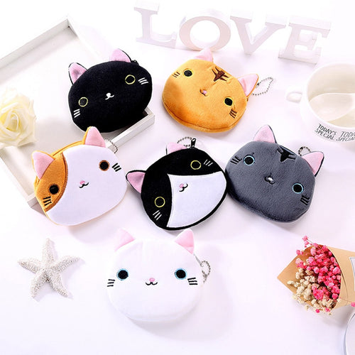 Cartoon Cat Coin Purse