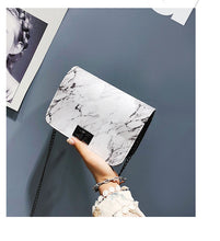 Load image into Gallery viewer, Marble Pattern Shoulder Bag