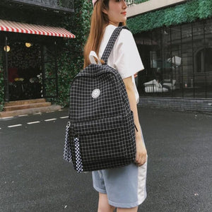 Double Grid Backpack