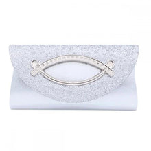 Load image into Gallery viewer, Diamond Sequin Clutch